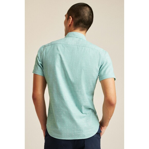 Bonobos Riviera Short Sleeve Men's Shirt Button-Up Standard Fit Short S 282863 - Picture 4 of 5